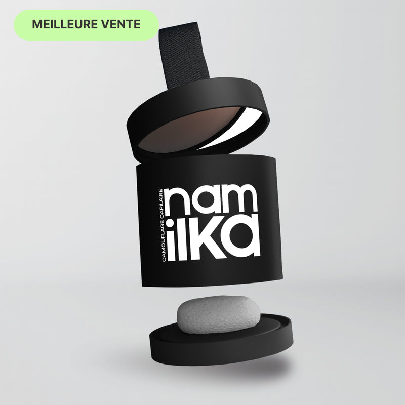 Namilka Poudre Camouflage Capillaire Instantané: Redonnez Volume et Confiance Naturellement
