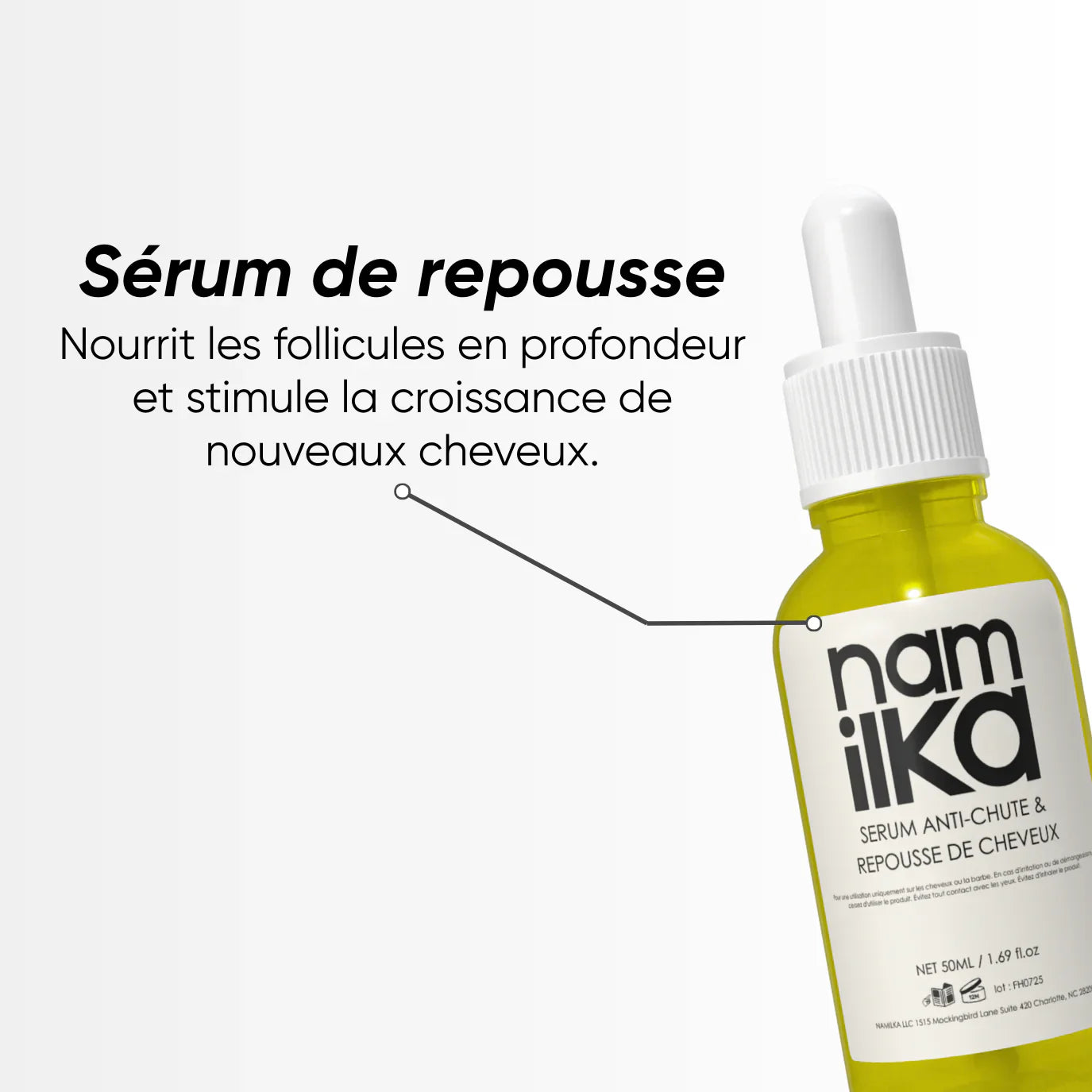 Kit de Fibres Capillaires Namilka : Volume et Épaisseur Instantanés Naturels