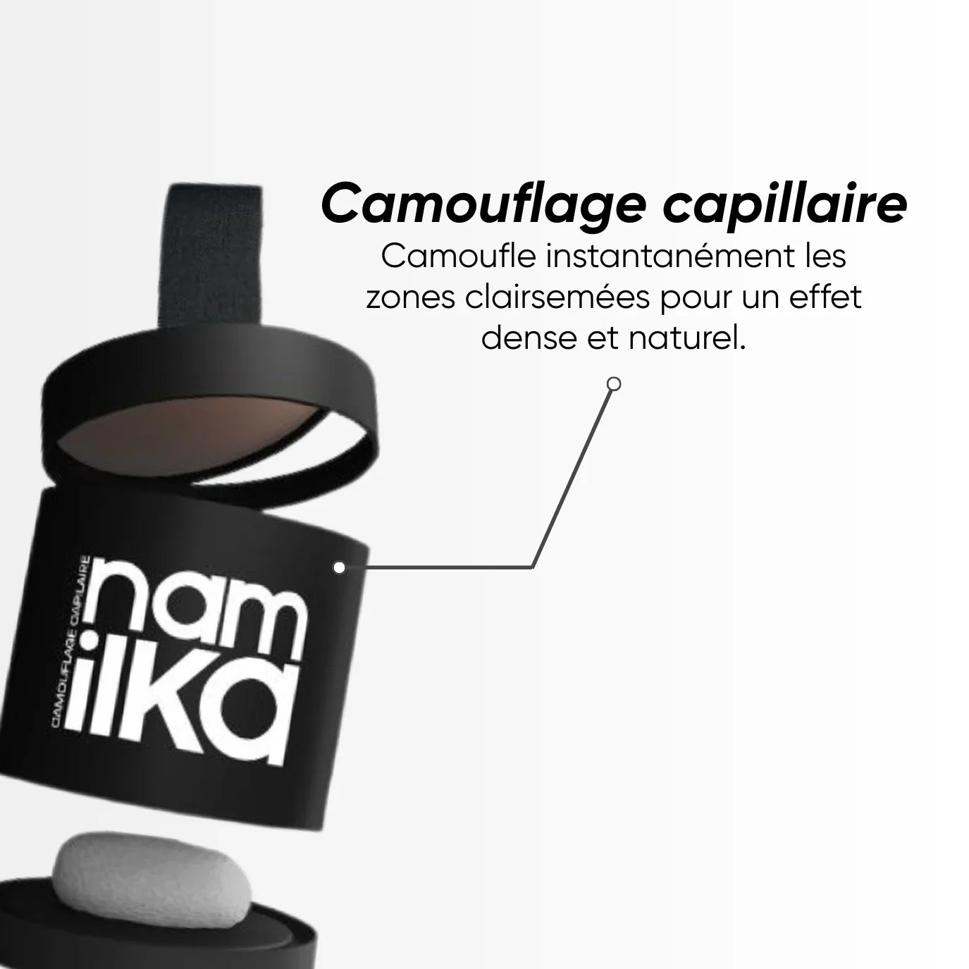 Kit de Fibres Capillaires Namilka : Volume et Épaisseur Instantanés Naturels